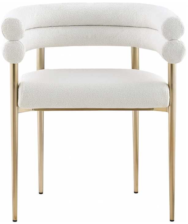 Meridian Furniture Brielle Cream Dining Chair-1
