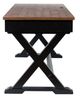 Signature Design by Ashley® Wildenauer Black/Brown Office Desk-3