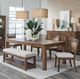 Liberty Furniture Shaker Lakes 6-Piece Harvest Brown/Taupe Optional Rectangular Table Set-1