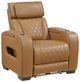 Homelegance® Fairway Brown Power Recliner with Power Headrest-0