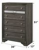 ACME Furniture Naima Gray Chest-3