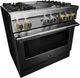 JennAir® RISE™ 36" Stainless Steel Pro Style Dual Fuel Range-3