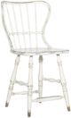Hooker® Furniture Ciao Bella Vintage Chalky White Spindle Back Counter Stool-0