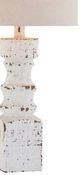 Forty West Hank White Table Lamp-1