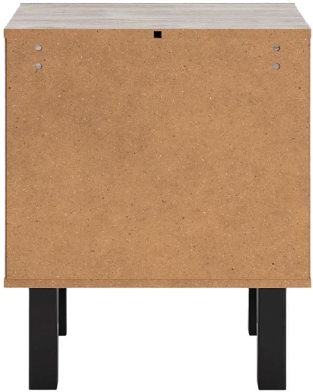 Signature Design by Ashley® Vessalli Light Gray Nightstand-3