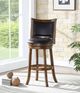 New Classic® Home Furnishings Bristol Black/Brown Bar Stool-1