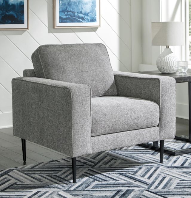 Signature Design by Ashley® Hazela Charcoal Chair-4