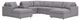 Signature Design by Ashley® Modmax 7-Piece Granite Modular Sectional-0