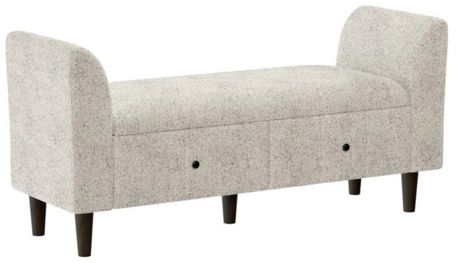 Emerald Home Emily Sesame Storage Ottoman-0