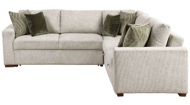 Homelegance® Isla 3-Piece Sand L-Shape Sleeper Sectional Sofa-2