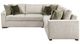 Homelegance® Isla 3-Piece Sand L-Shape Sleeper Sectional Sofa-2