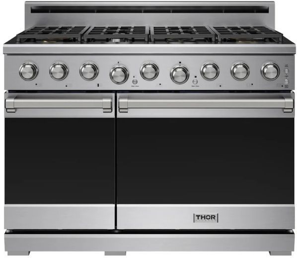 Thor Kitchen® X Series 48" Stainless Steel Freestanding Pro Style Gas Range-0