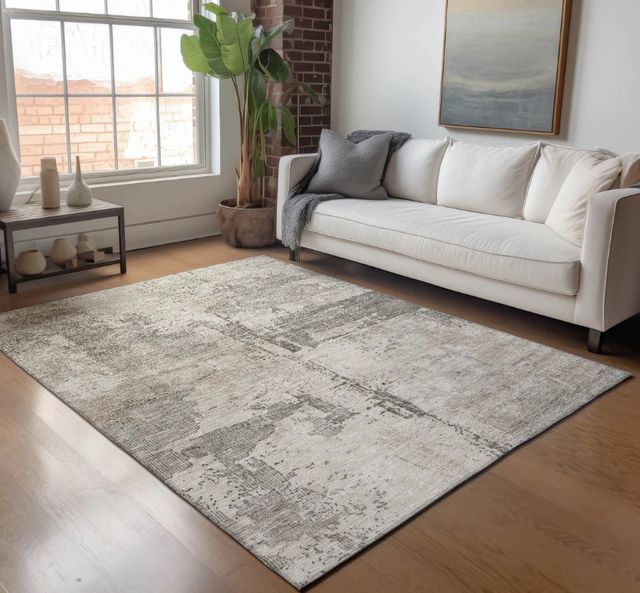 Dalyn™ Rug Company Nouveau NC8 Linen 5'x8' Area Rug-4