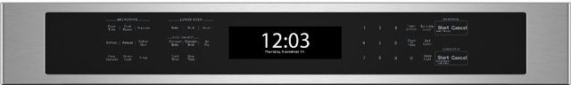 Whirlpool® 30" FingerPrint Resistant Stainless Steel Oven/Micro Combo Electric Wall Oven-3