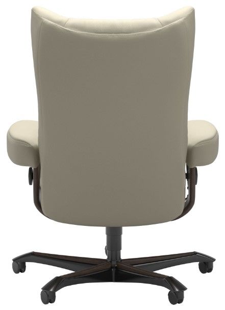 Stressless® by Ekornes® Customizable Wing Medium Home Office Chair-2