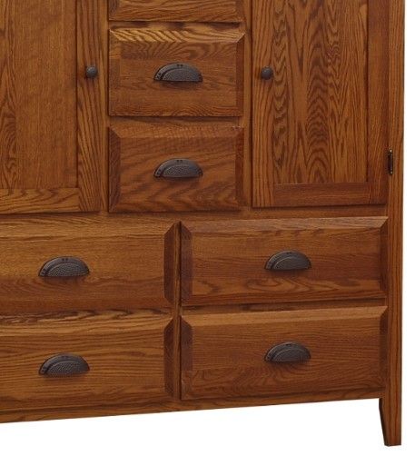 Wolfcraft Furniture Summit Brown Clothing Coffer-1