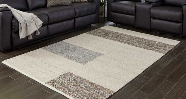 Signature Design by Ashley® Barus Beige/Brown/Gray 5' x 7' Area Rug-3