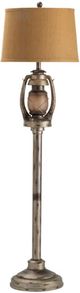 Crestview Collection Oil Lantern Brown 62" Floor Lamp-0