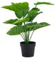 A & B Home Green 9" Leaves with Pot-0