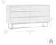 Armen Living Peridot Black/Natural Dresser -3