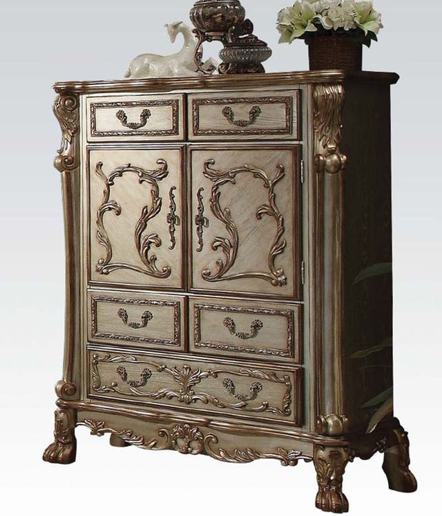 ACME Furniture Dresden Gold Patina/Bone Chest-1