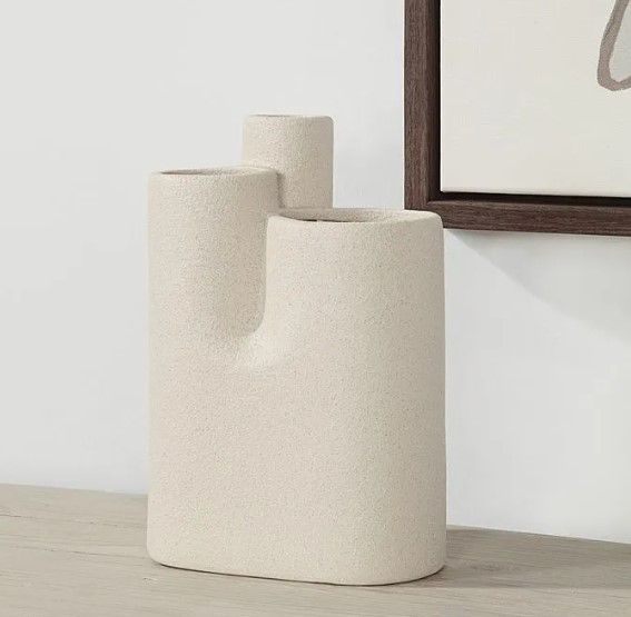 Renwil® Fontaine Matte Ivory Vase-4
