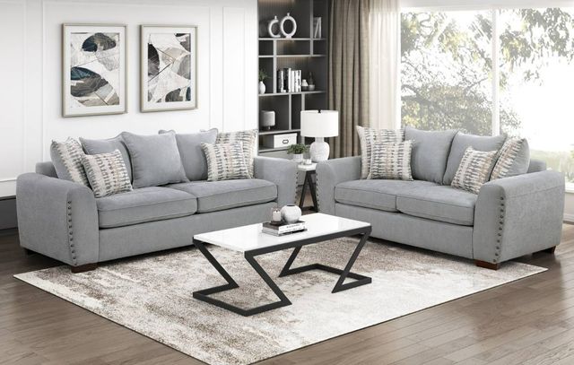 Homelegance® Silverthorne Gray Sofa-1