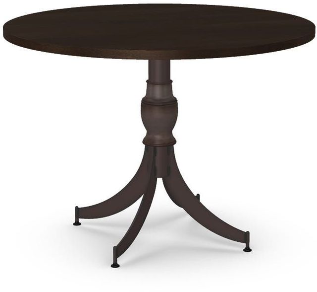 Amisco Penelope Birch Veneer Round Table-0