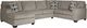 Signature Design by Ashley® Ballinasloe 3-Piece Platinum Left-Arm Facing Sectional and Chaise-0