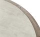 Classic Home Vincent White 55" Round Dining Table with Distressed Gray Base-4