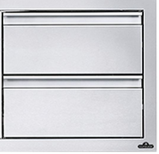 Napoleon 42" x 16" Single Door and Double Drawer Combo-1