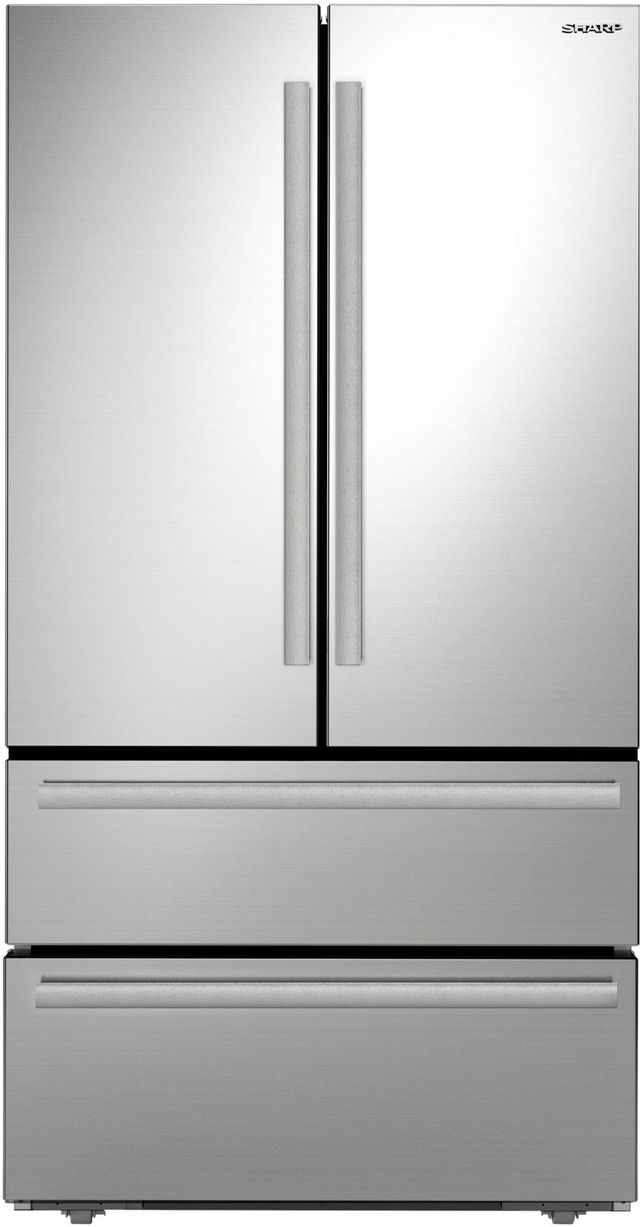 Sharp® 5 Piece Stainless Steel Kitchen Appliance Package-1