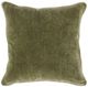Classic Home Heirloom Velvet Moss 22"x22" Throw Pillow-0