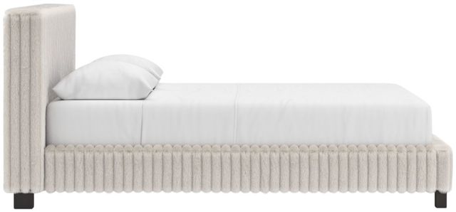 Signature Design by Ashley® Birmonton White Queen Upholstered Panel Bed-3