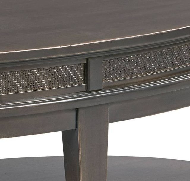 England Furniture Serra Soft Black Oval Cocktail Table-1