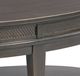 England Furniture Serra Soft Black Oval Cocktail Table-1