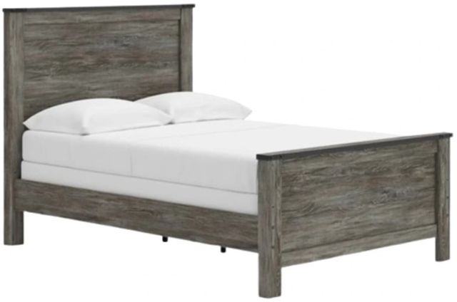 Signature Design by Ashley® Frandern Black/Gray Queen Panel Bed-0