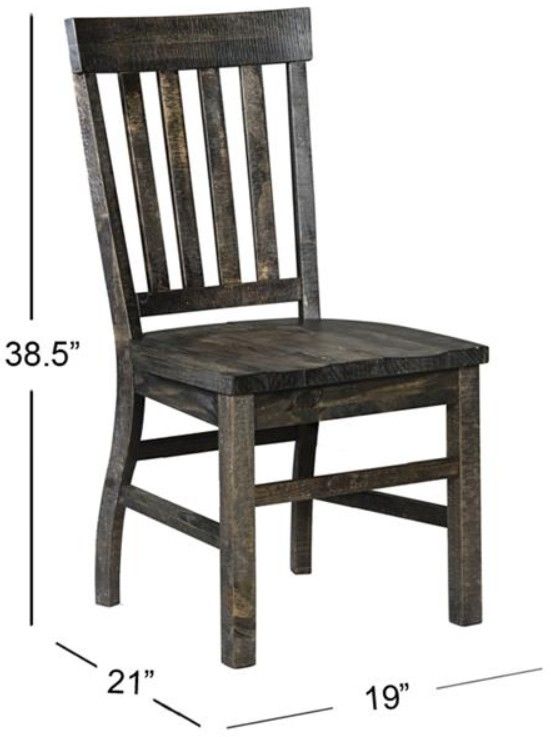 Magnussen Home® Bellamy Peppercorn Side Chair-2