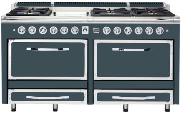 Viking® Tuscany 66" Squall Pro Style Dual Fuel Range with 2 Induction-0