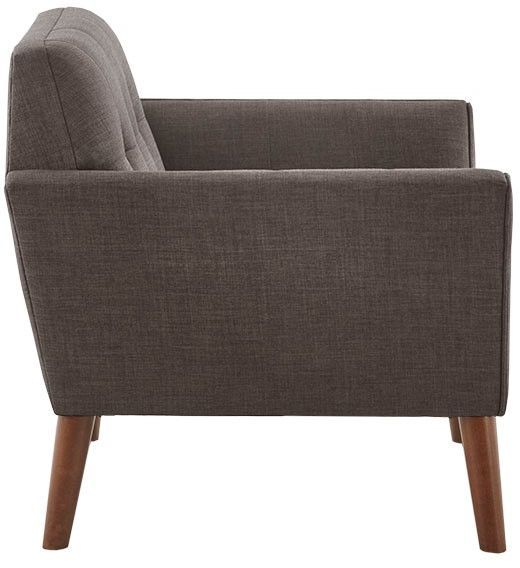 Olliix by INK+IVY Charcoal Newport Lounge Chair-1