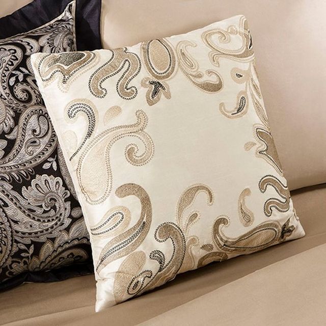 Olliix by Madison Park Black King Aubrey 12 Piece Complete Bed Set-2