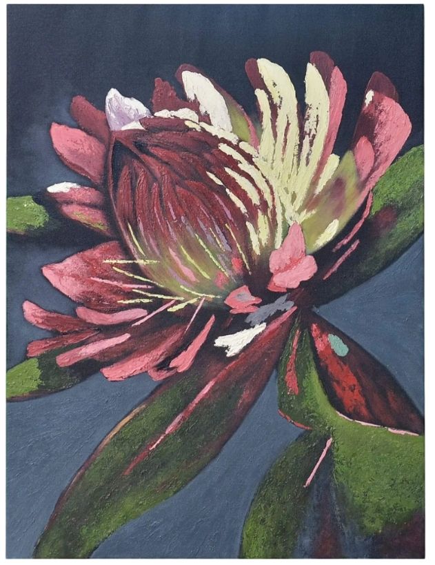 Bramble Dahlia Wall Art-0