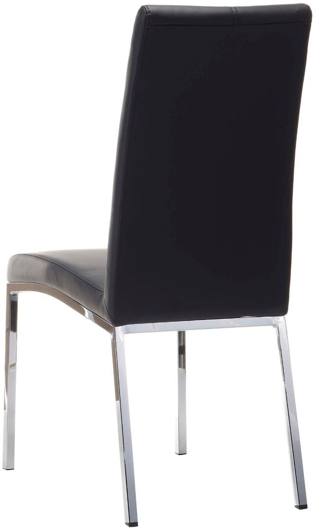Mazin Furniture Peyton Black Side Dining Chair-1
