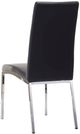 Mazin Furniture Peyton Black Side Dining Chair-1