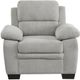 Mazin Furniture Holleman Gray Upholstered Accent Chair-1