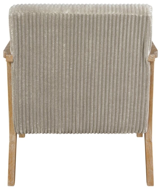 Homelegance® Chevron Taupe/Brown Accent Chair-4