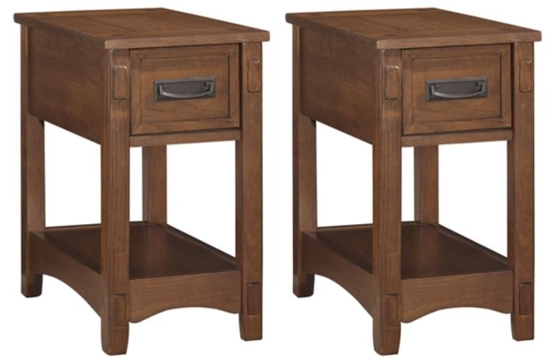 Signature Design by Ashley® Breegin 2-Piece Brown Living Room Table Set
