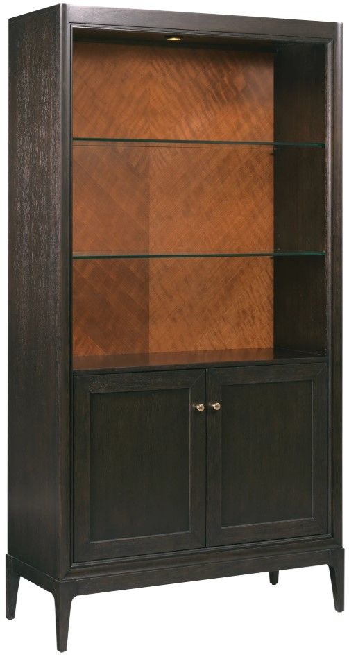 Hammary® Hidden Treasures Victor Brown Bookcase Cabinet-0