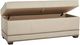 Smith Brothers Customizable 885 Leather Storage Ottoman-1