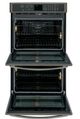 GE Profile™ 30" Slate Electric Double Convection Oven Built In-1
